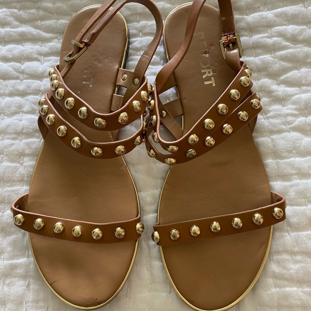 Report Signature Sandals Size 8